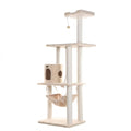 70 Inch Beige Cat Tree Tower Y959898