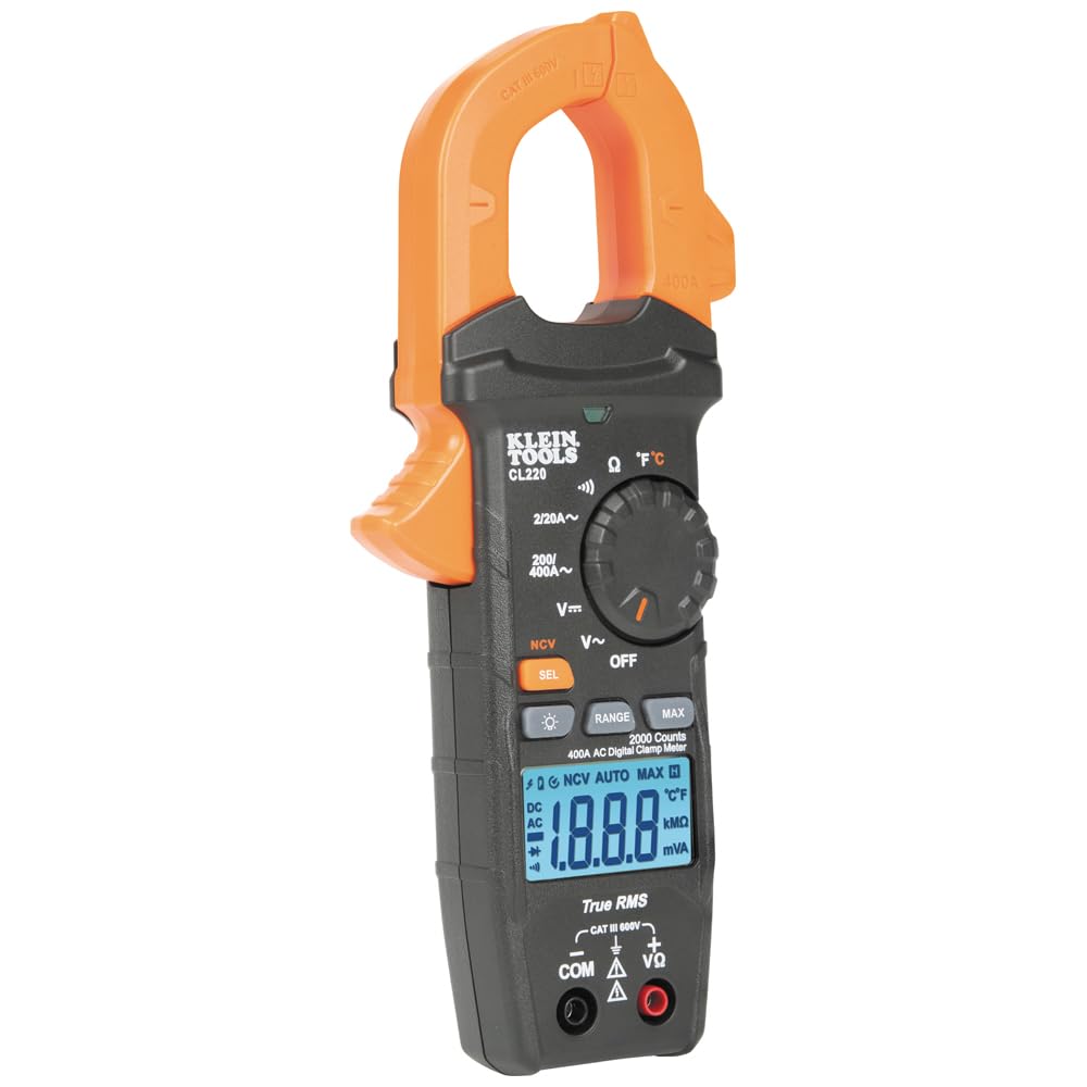 Digital Clamp Meter, Auto-Ranging 400 Amp AC P27460