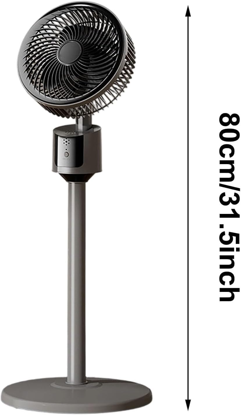 Standing Fan with 90° Oscillation, 3 Speeds, Adjustable Height L17599