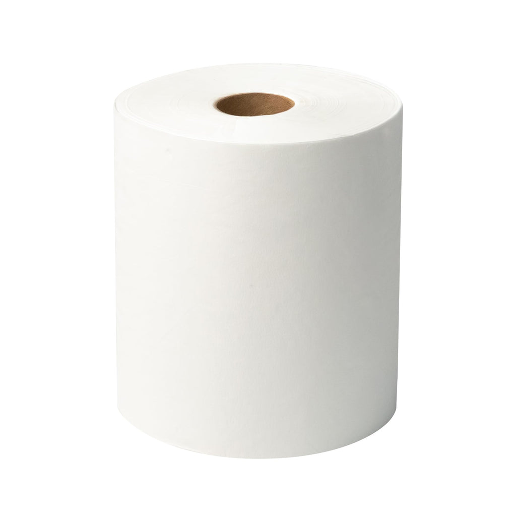 White 1-Ply Hardwound Paper Towels, 6 Rolls P480811