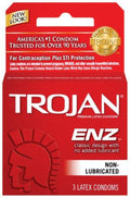 Non-Lubricated Latex Condoms 3 ct E59684