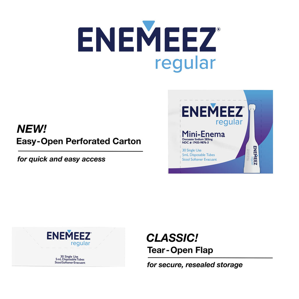 Docusate Sodium Mini Enema 283mg 30 Count L645