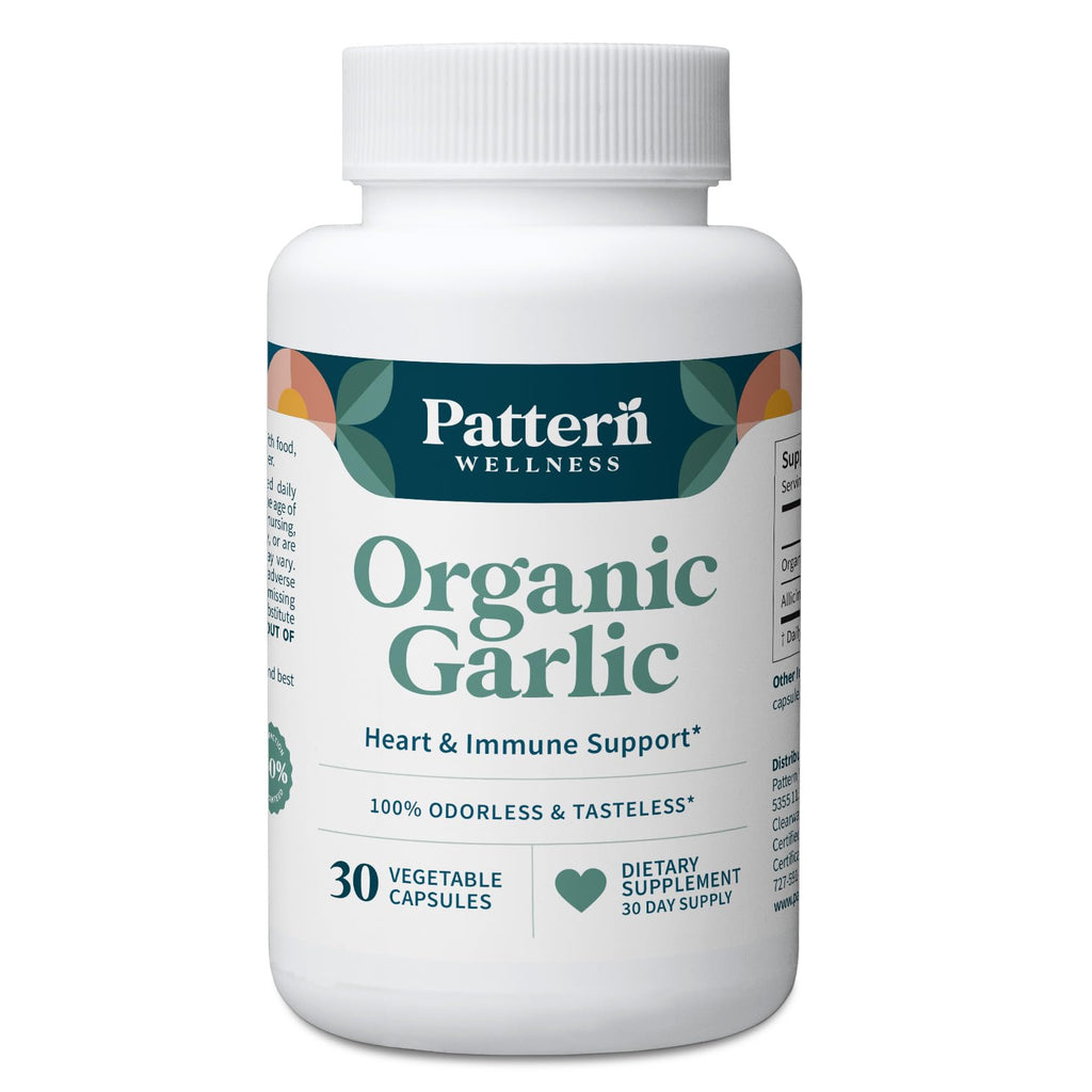 Organic Garlic Supplement 30 Capsules D98256