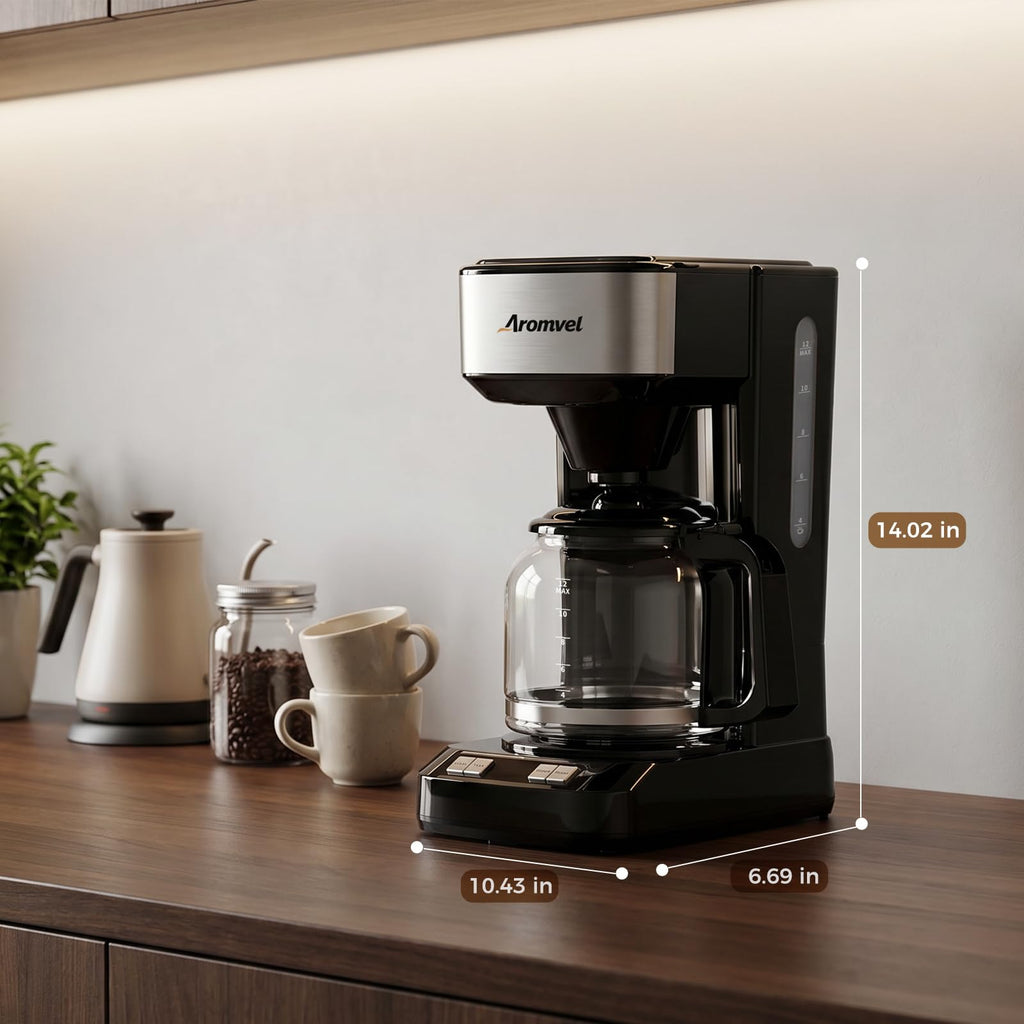 12 Cup Coffee Maker with LED Display X5898