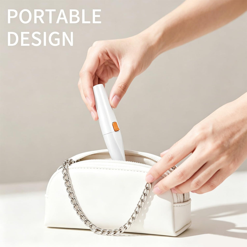 2 in 1 Electric Facial Hair Removal with LED Light A76716