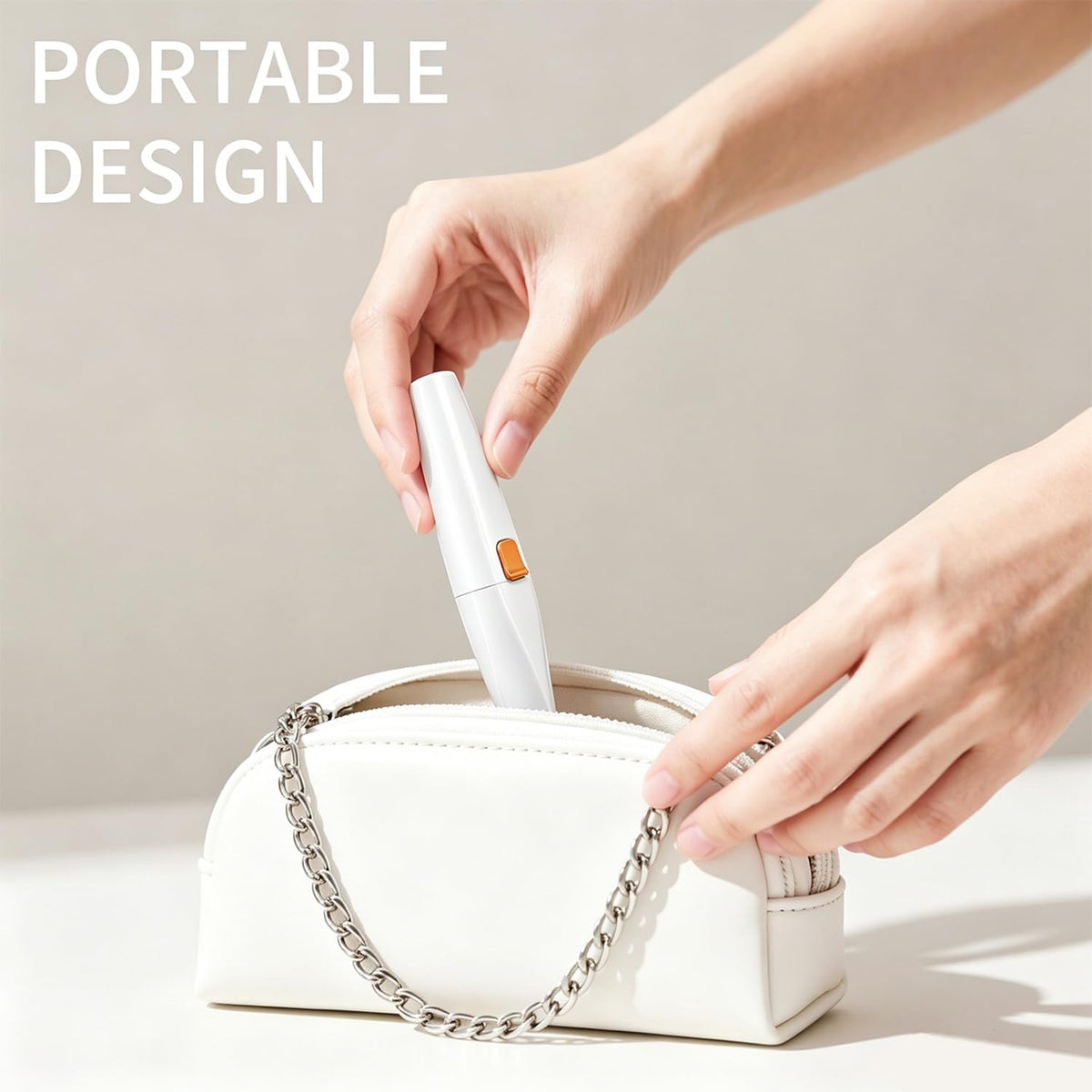 2 in 1 Electric Facial Hair Removal with LED Light A76716