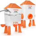 3 Gallon Automatic Chicken Waterer & Feeder Set J2385