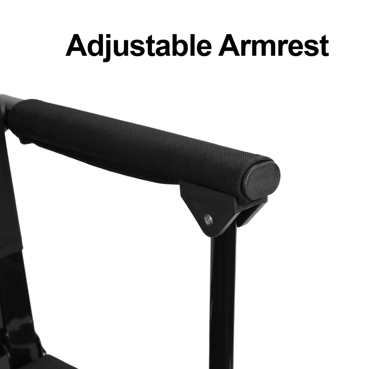 2-Pcs Folding Stadium Seat with Back Support & Cushion D314