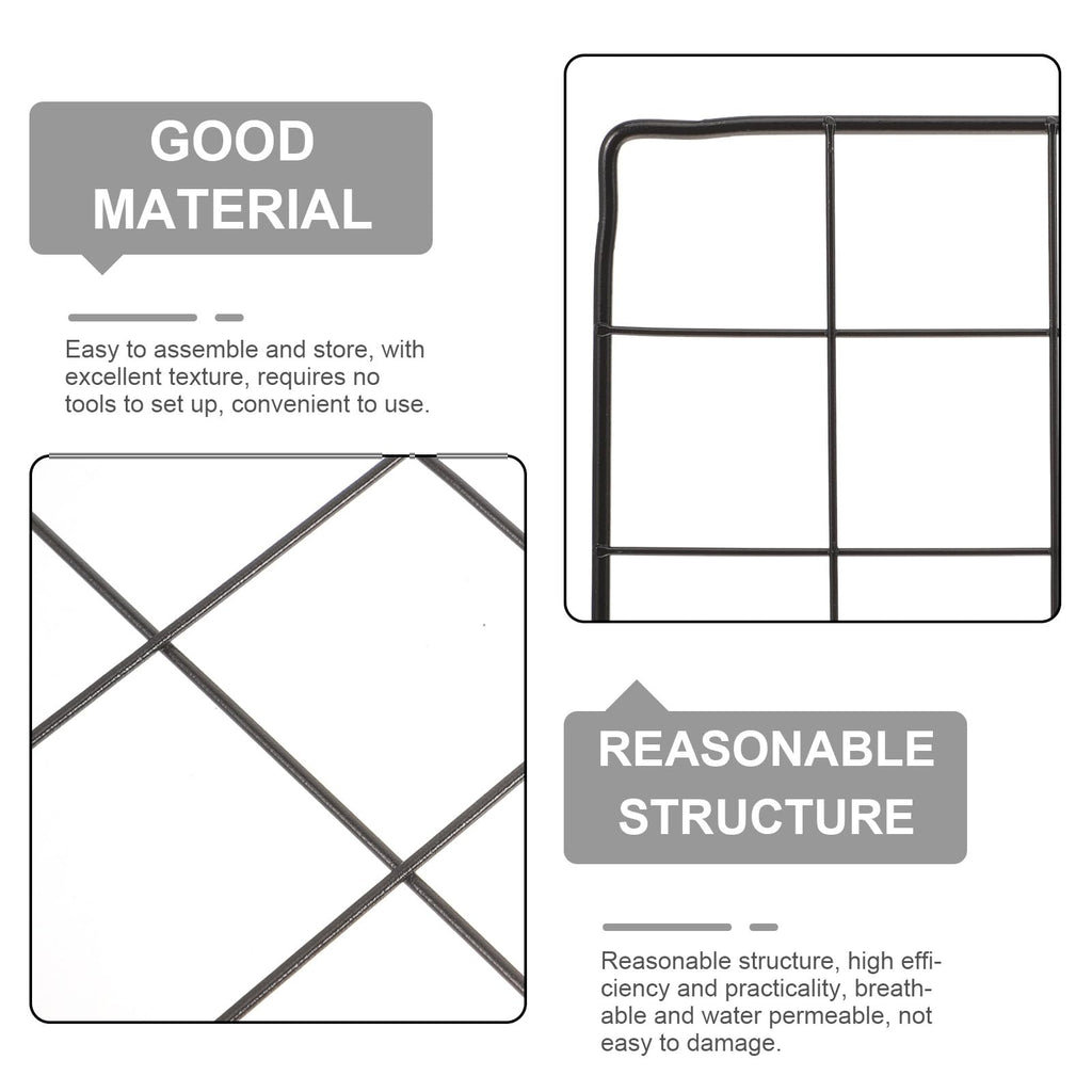4pcs Flexible Iron Mesh Dog Fence Panels T67725