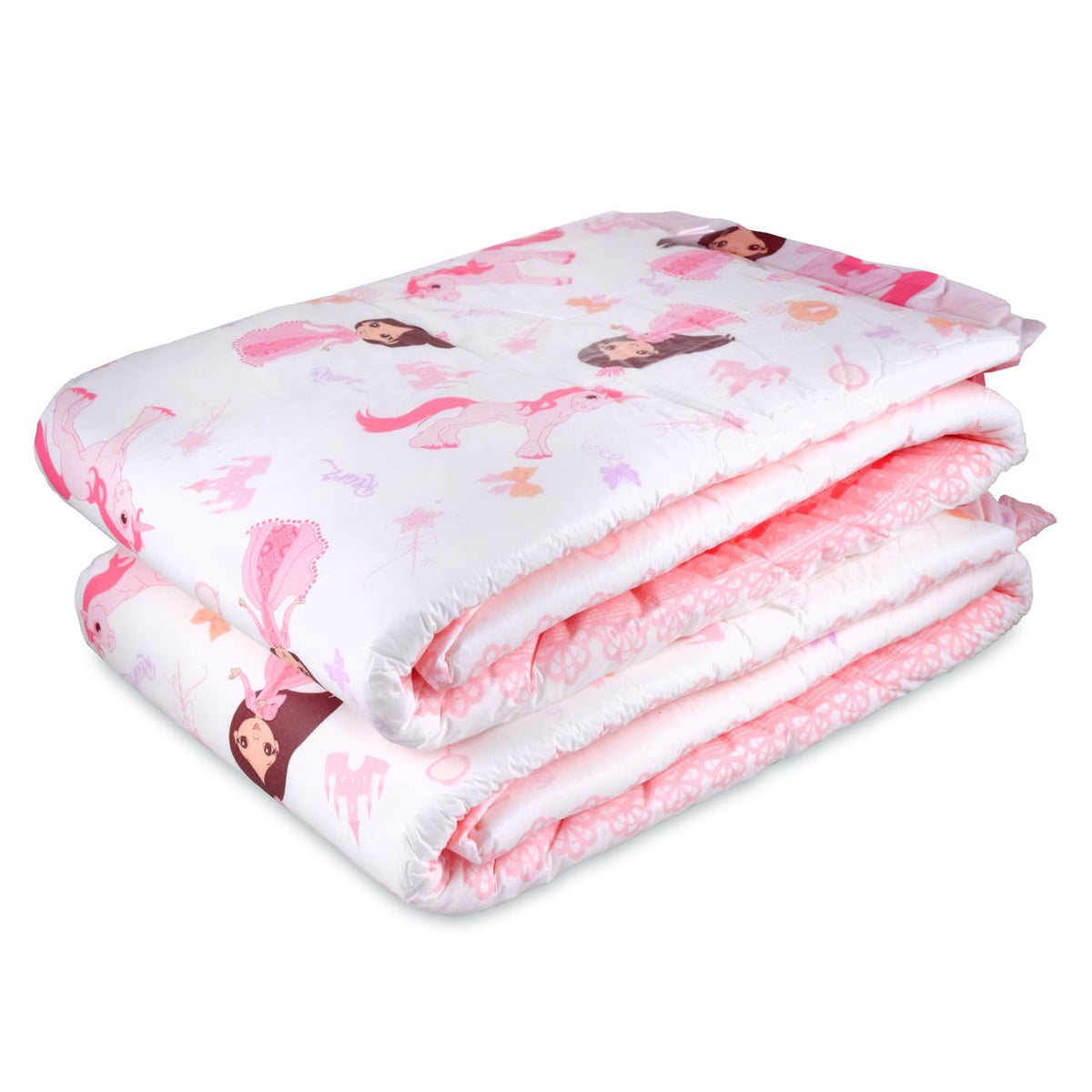 Pink Overnight Adult Diapers 12 Pack Medium G85815