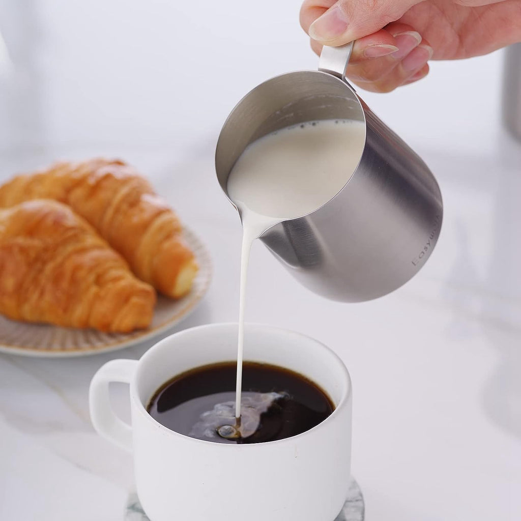 12 oz Stainless Steel French Press and Creamer Set F2908
