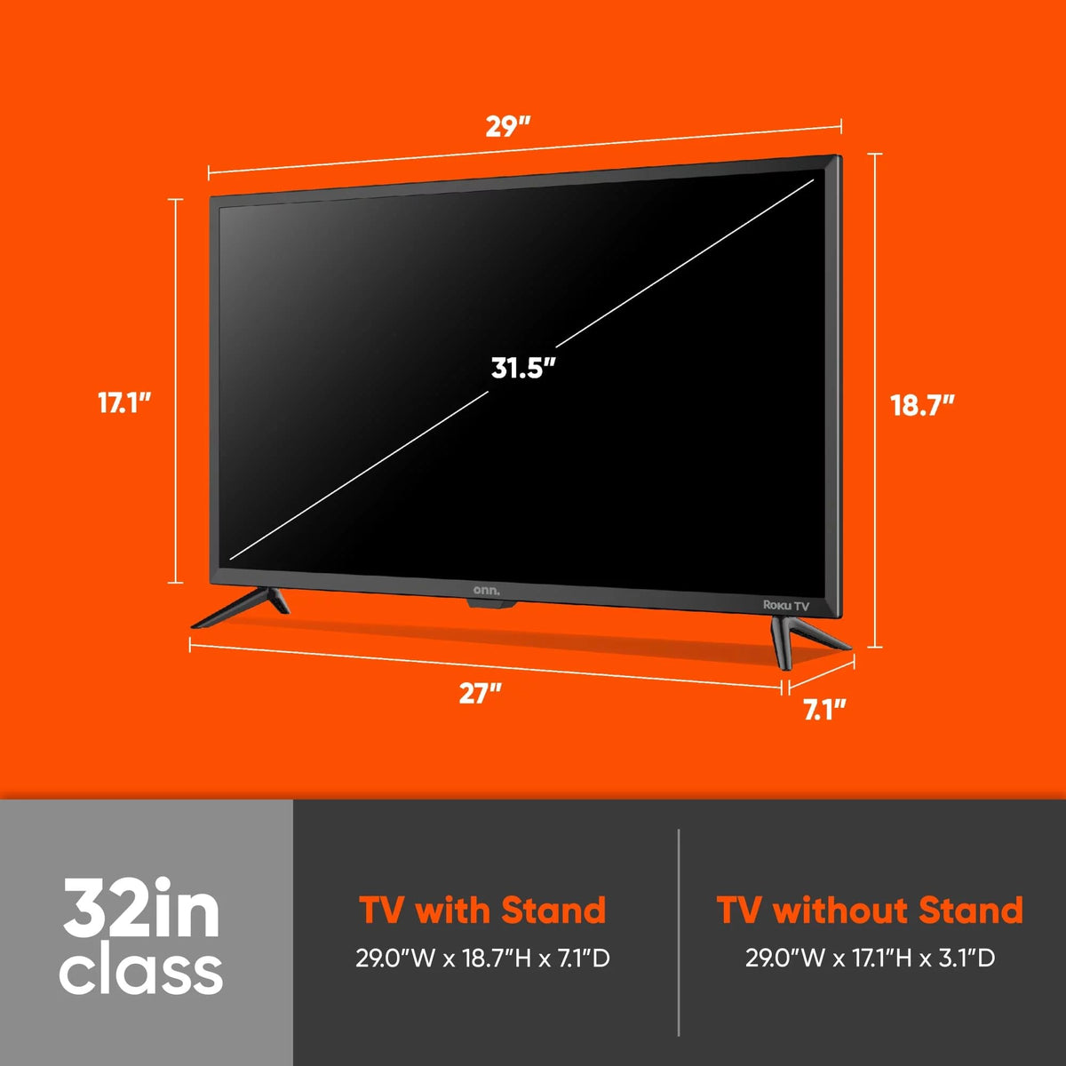 32” HD LED Smart Television X9900