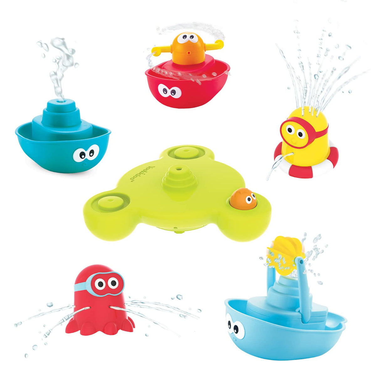 Stackable Baby Bath Toy 7 Moveable Pieces H55664