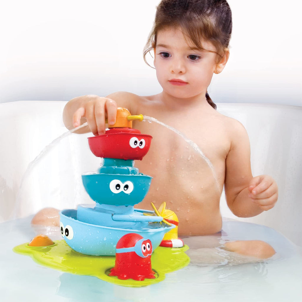 Stackable Baby Bath Toy 7 Moveable Pieces H55664