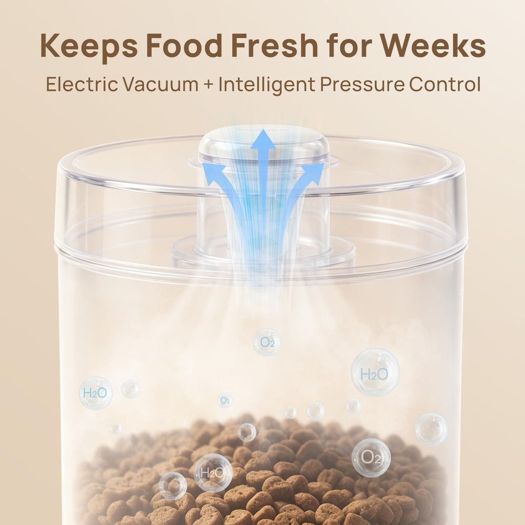 Vacuum Pet Food Storage Container 5 lb D8379