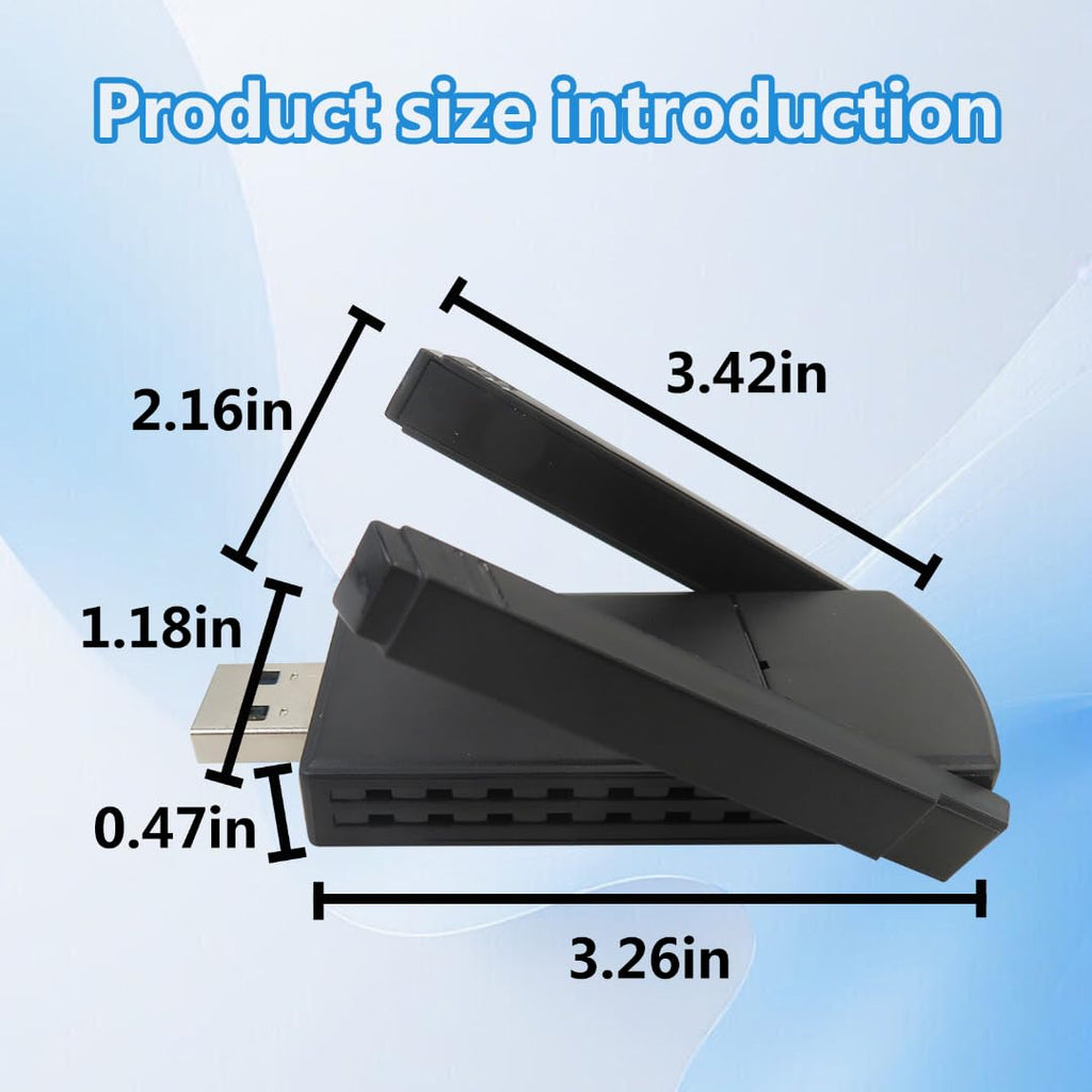 1300Mbps Dual Band Wireless USB WiFi Adapter Q828225
