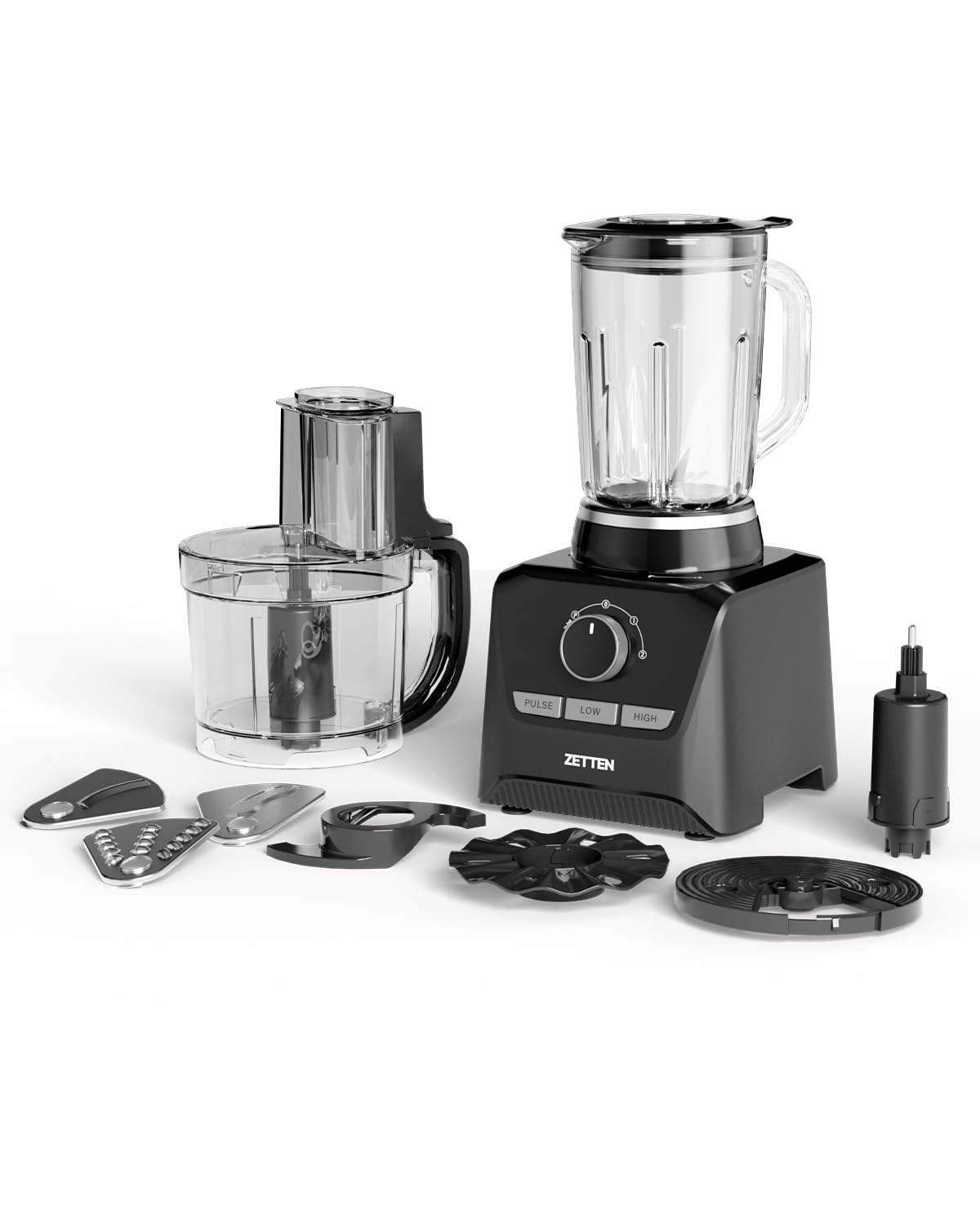 900W Black Food Processor & Blender Combo F829627