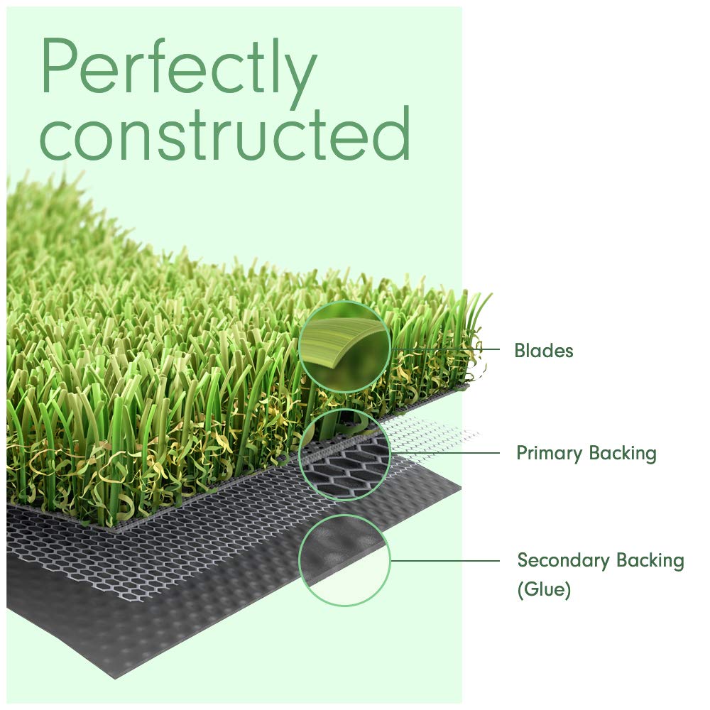 5 x 4 Feet Artificial Grass Mat U88155