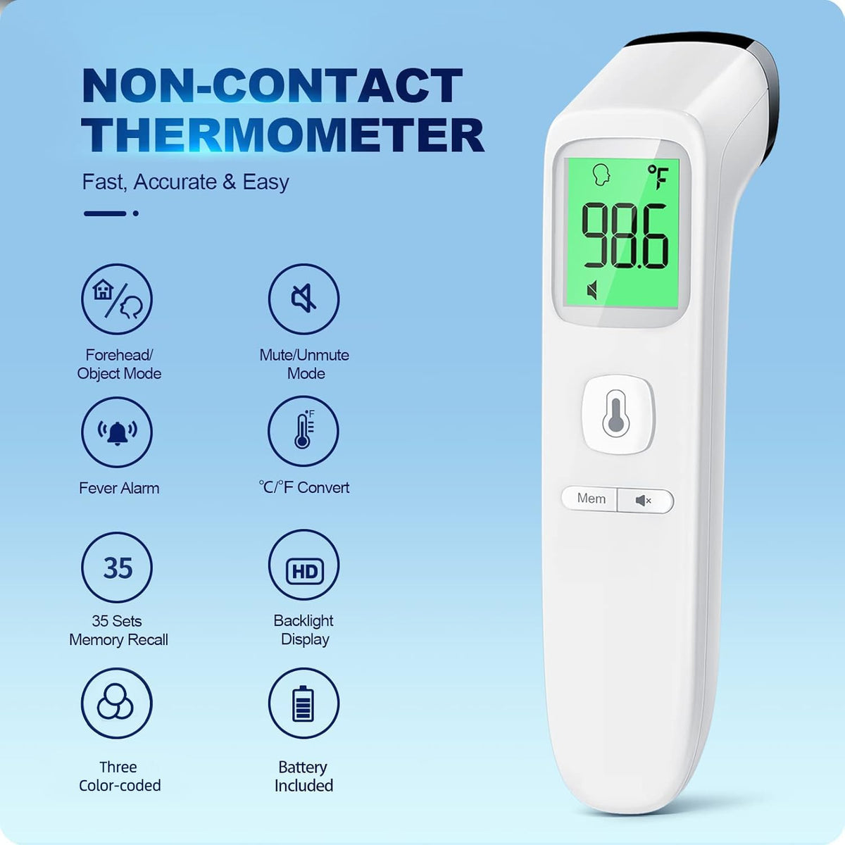 No-Touch Thermometer R6034