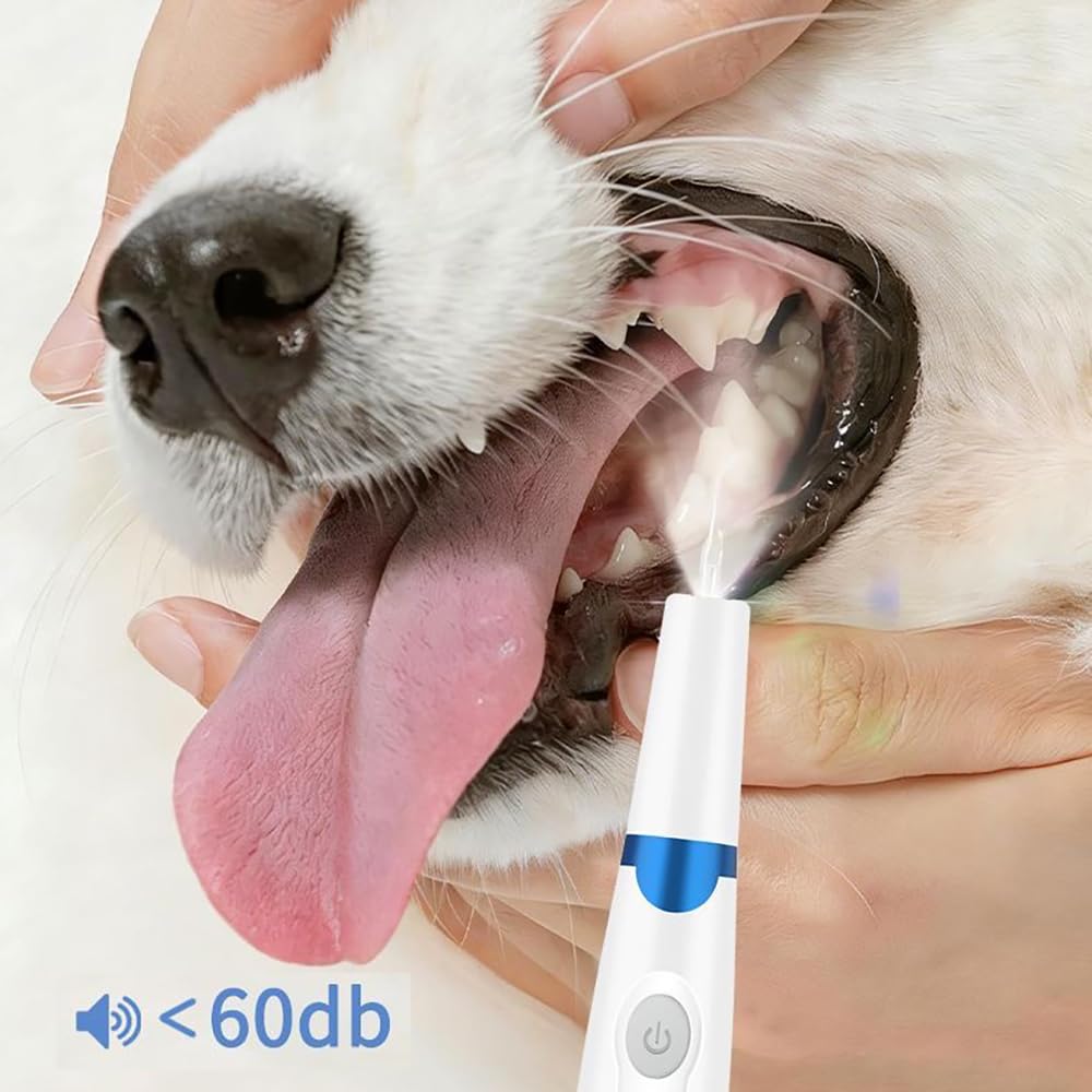 Pet Ultrasonic Tooth Cleaner with 3 Adjustable Modes N279176