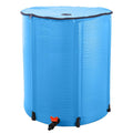 50 Gallon Blue Collapsible Rain Barrel D4964