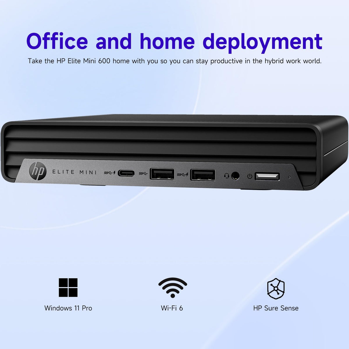 13th Gen Intel 14-Core i5-13500T 16GB DDR5 RAM 256GB SSD Mini Desktop I581