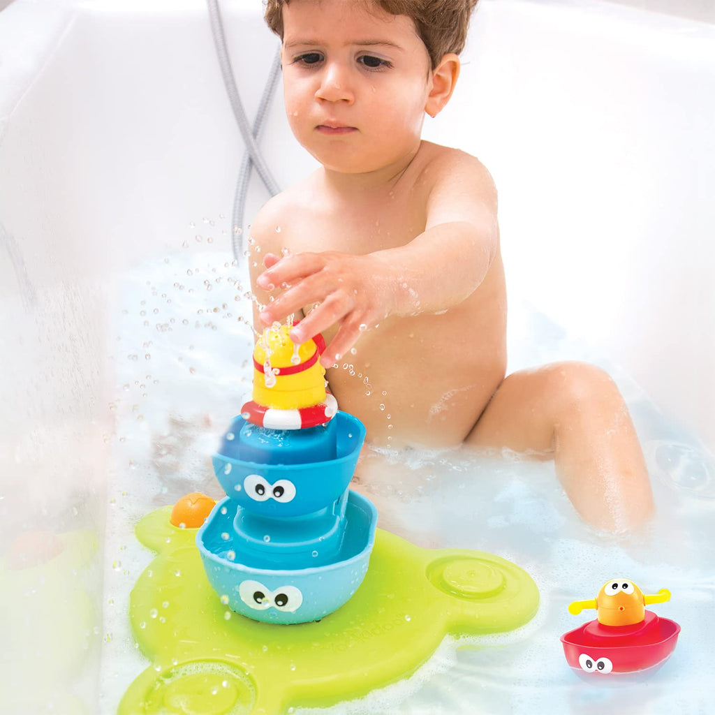 Stackable Baby Bath Toy 7 Moveable Pieces H55664