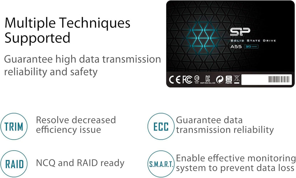 1TB 3D NAND SATA III 2.5" Internal Solid State Drive G462