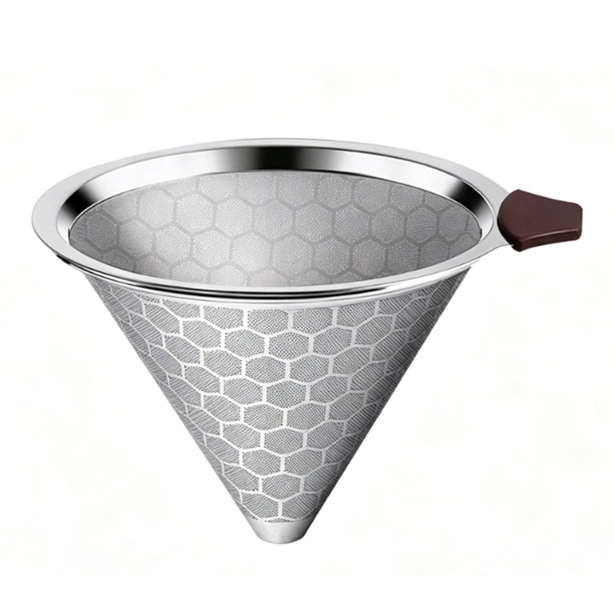 Reusable Stainless Steel Cone Coffee Filter O7595
