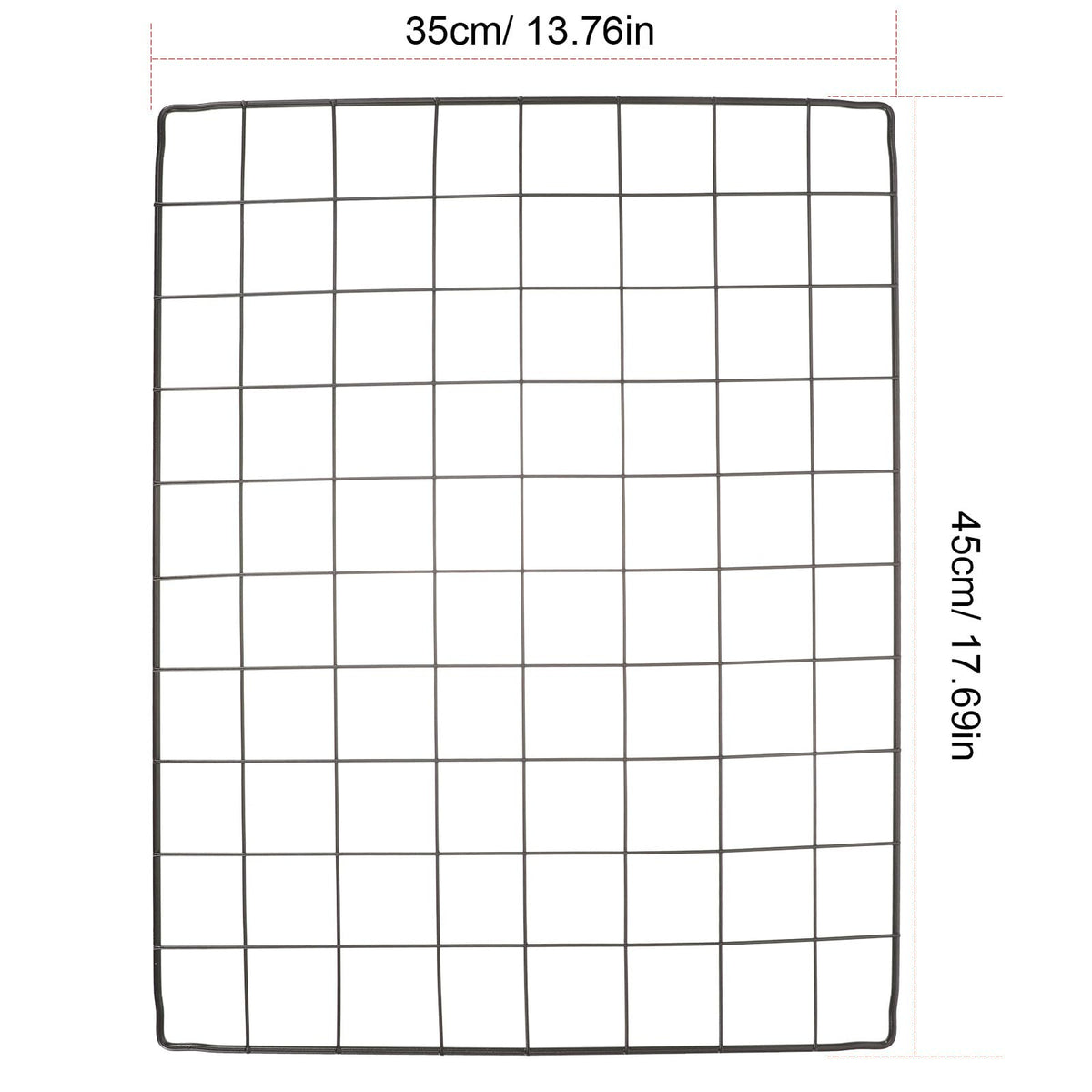 4pcs Flexible Iron Mesh Dog Fence Panels T67725