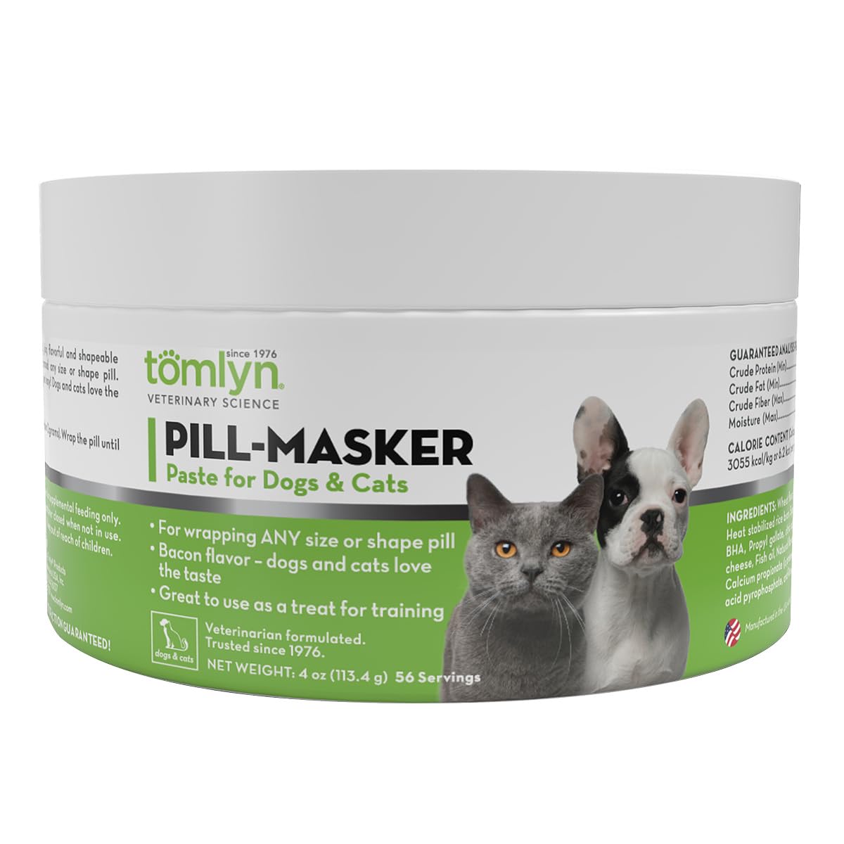 Bacon-Flavored Paste for Dogs & Cats, 4oz W557756
