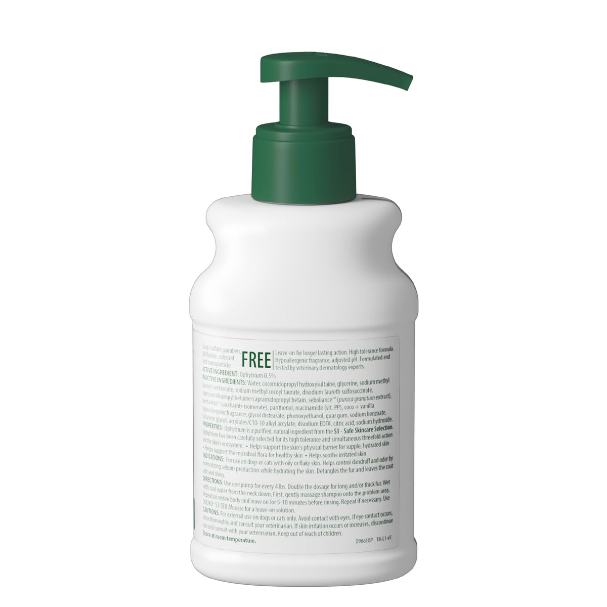 Dog Seboregulating Shampoo 6.7 fl oz N7129