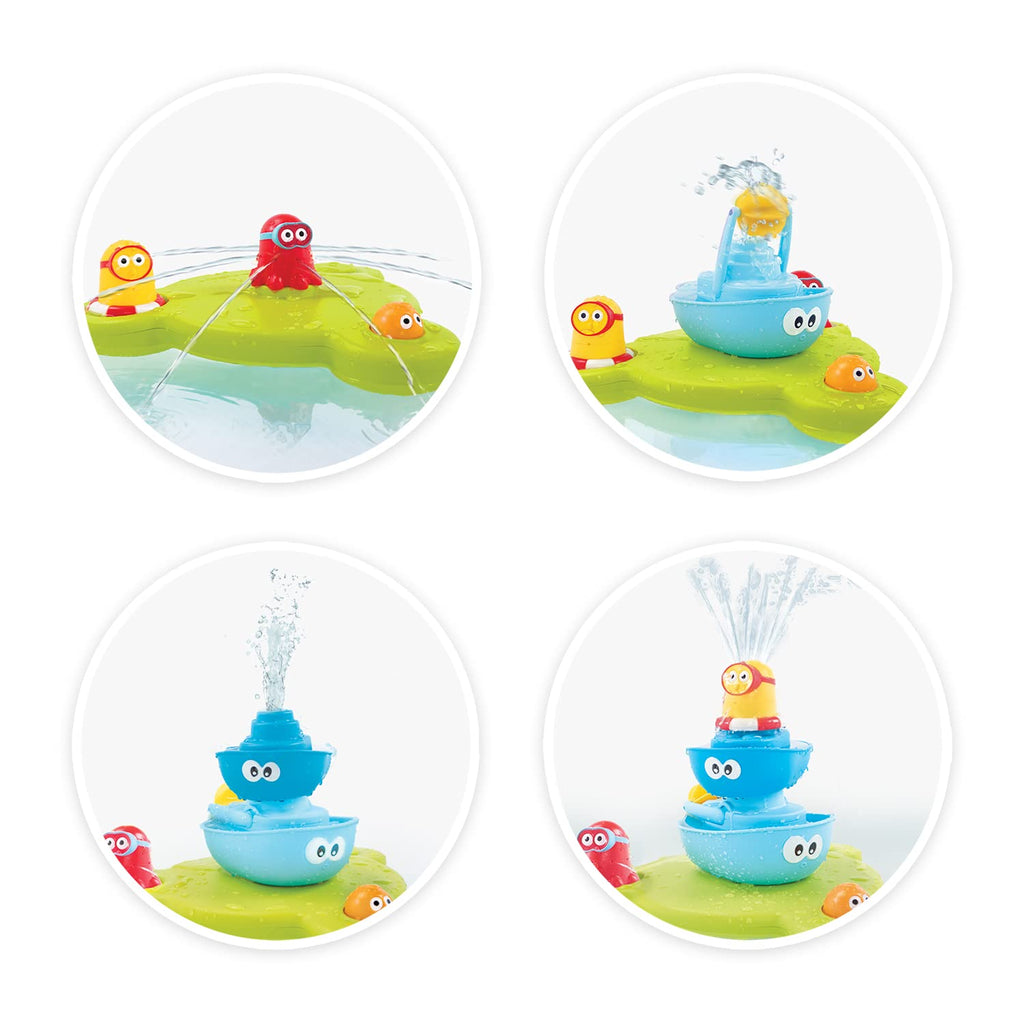 Stackable Baby Bath Toy 7 Moveable Pieces H55664