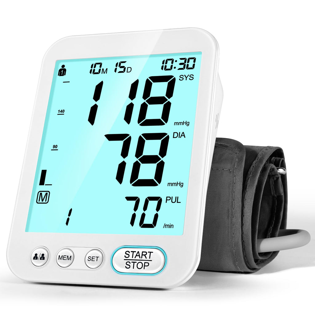 Blood Pressure Monitor Upper Arm with Storage Bag V9588
