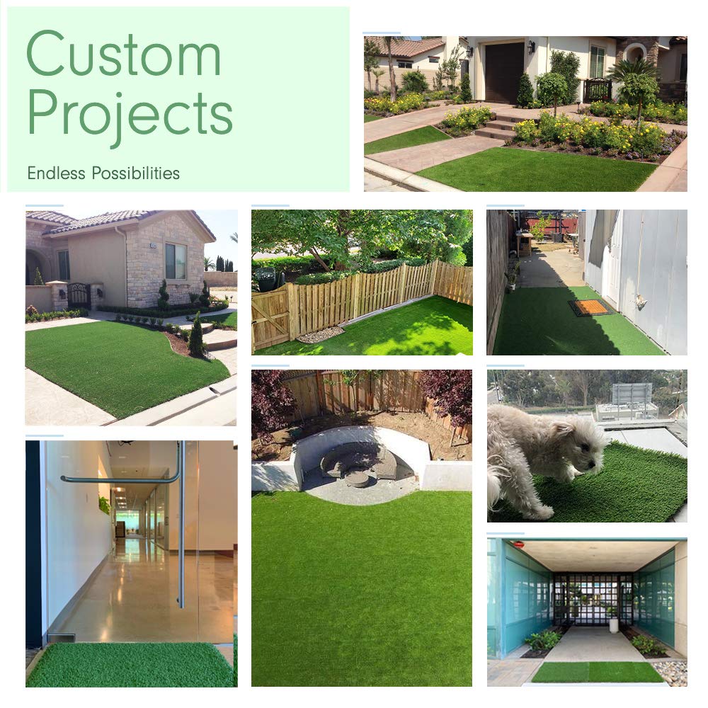 5 x 4 Feet Artificial Grass Mat U88155