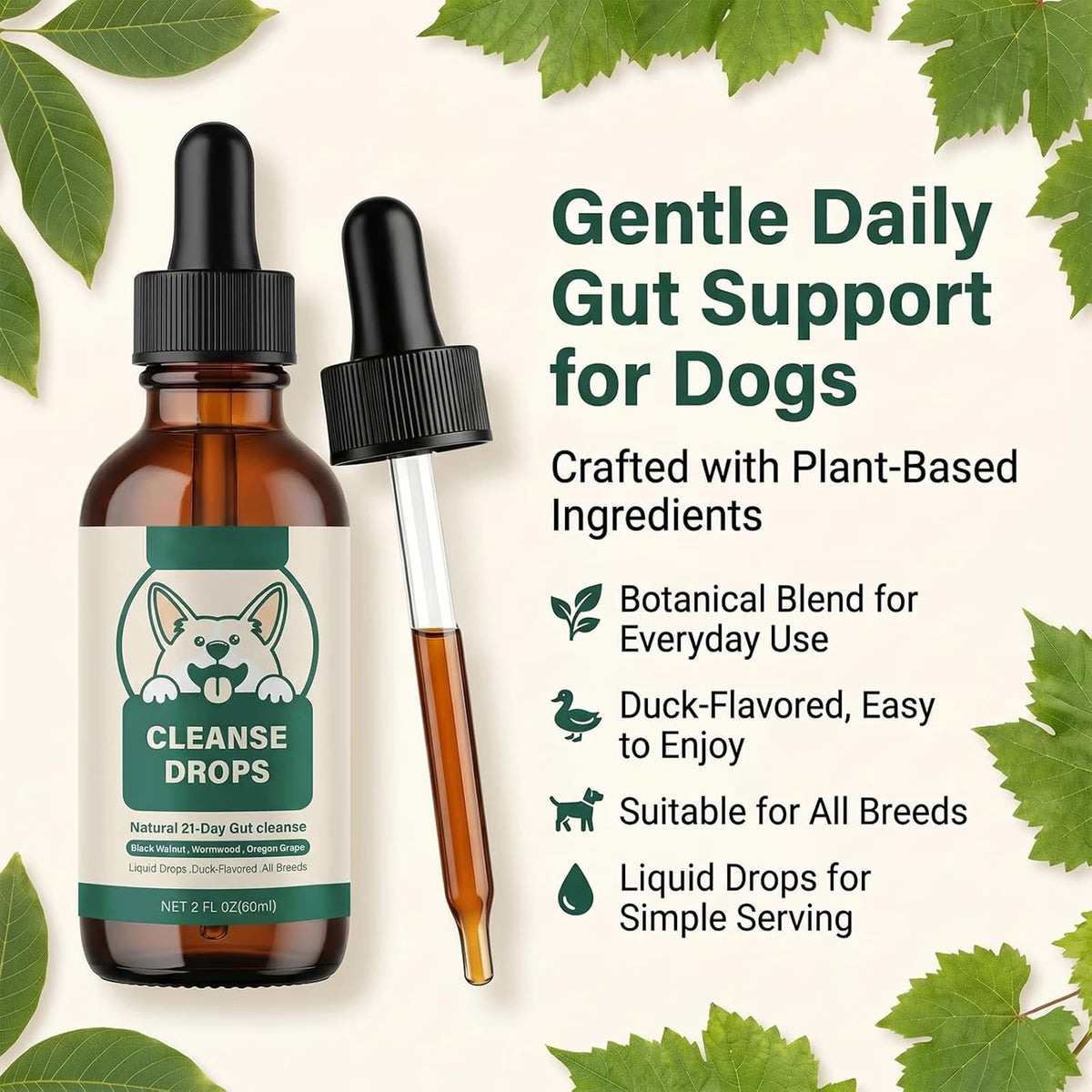 Triple Probiotics Supplement Drops 60 ML D8398