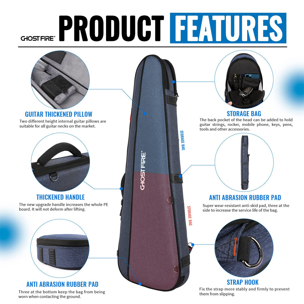 Blue Guitar Gig Bag V438