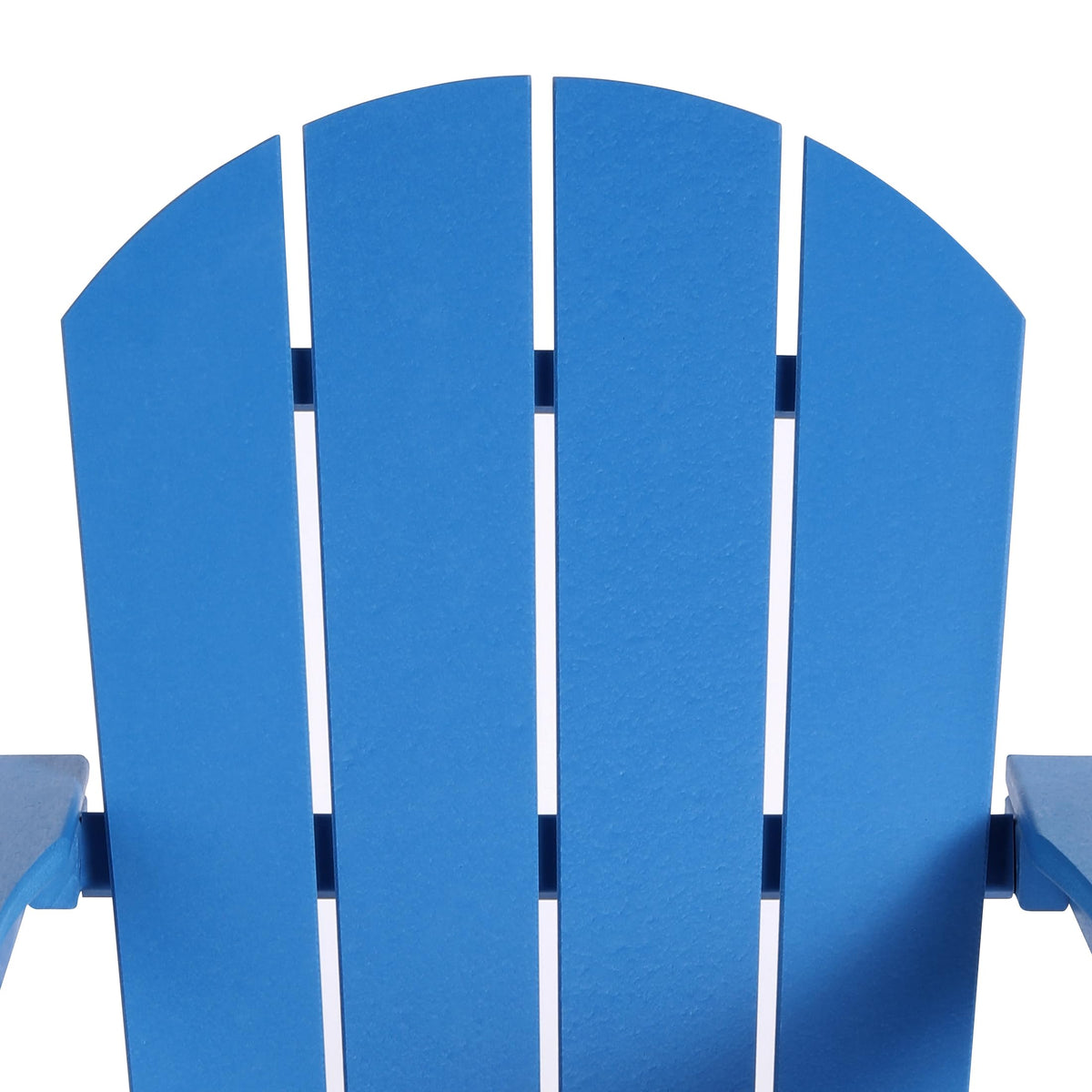 HDPE Outdoor Rocking Adirondack Chair Set of 2, Pacific Blue Q736