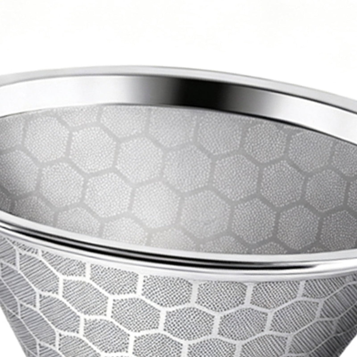 Reusable Stainless Steel Cone Coffee Filter O7595