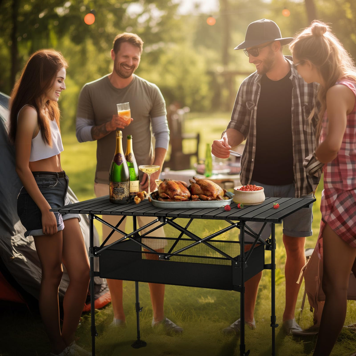 Folding Camping Table H60998