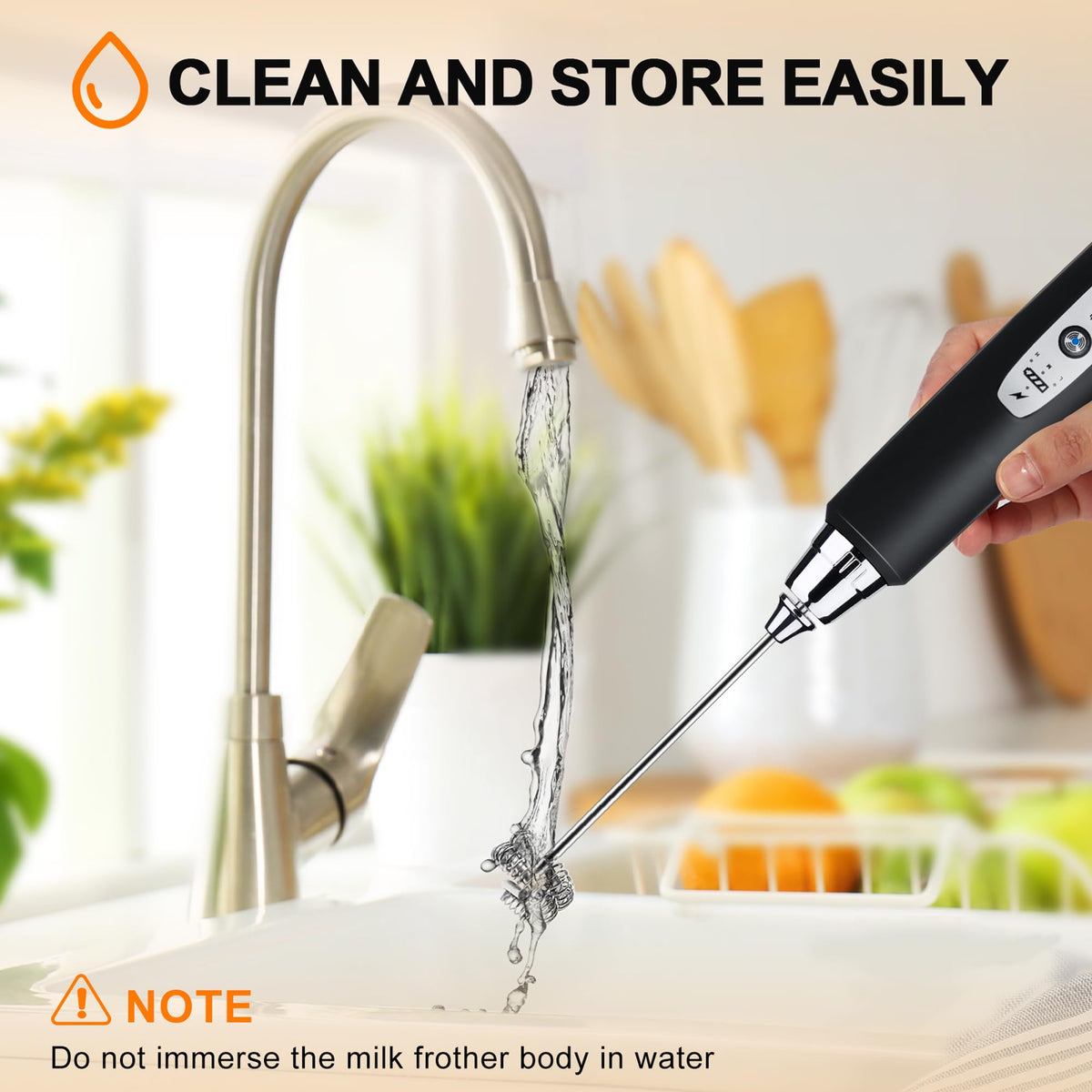 Handheld Milk Frother Wand M9151