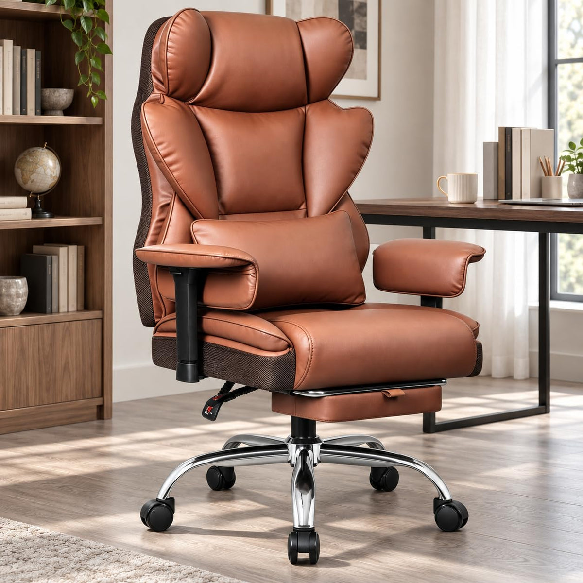 Big and Tall Office Chair 500 lbs PU Leather T231176