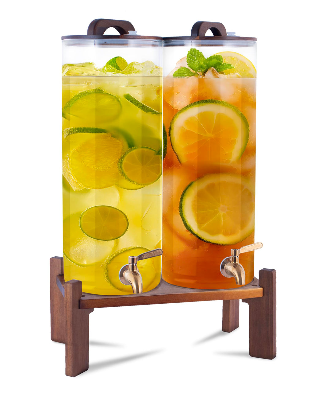 2.2 Gallon Glass Drink Dispenser with Stand L217