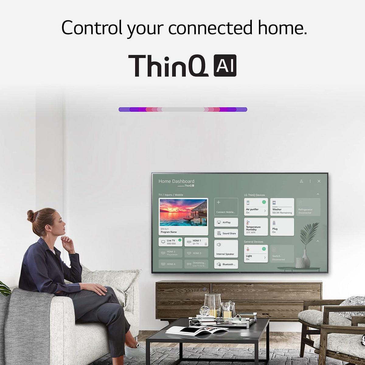 50-in 4K UHD Smart LED TV C6736