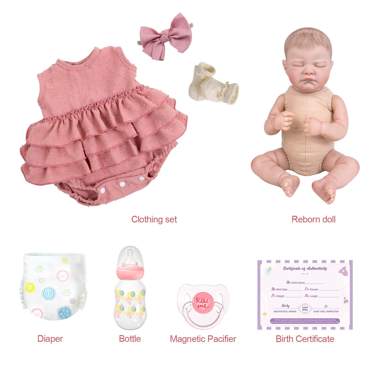 Realistic Reborn Baby Dolls 20" S832