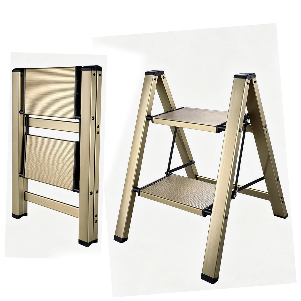 Foldable Aluminum Step Stool M8499