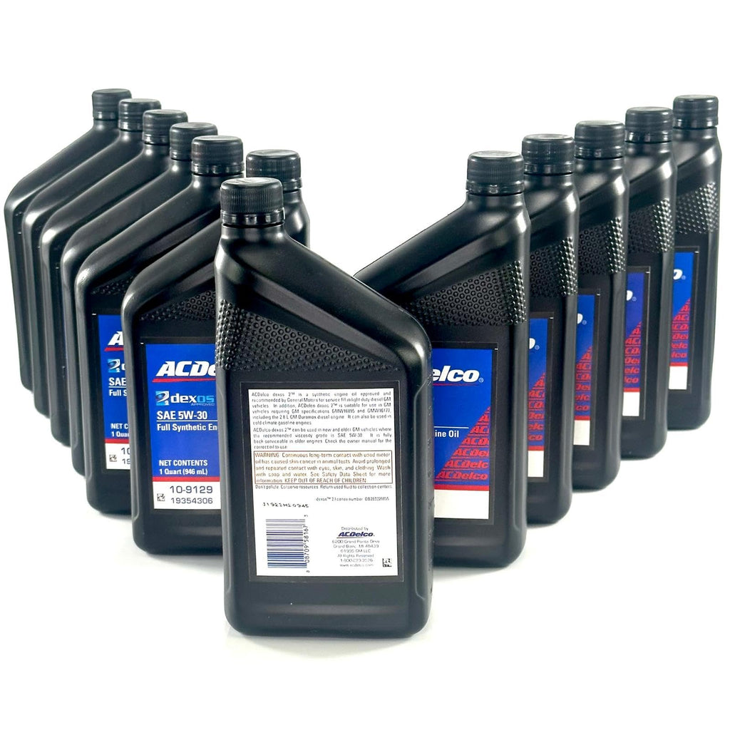 Full Synthetic 5W-30 Motor Oil Case of 12 Quarts I8559