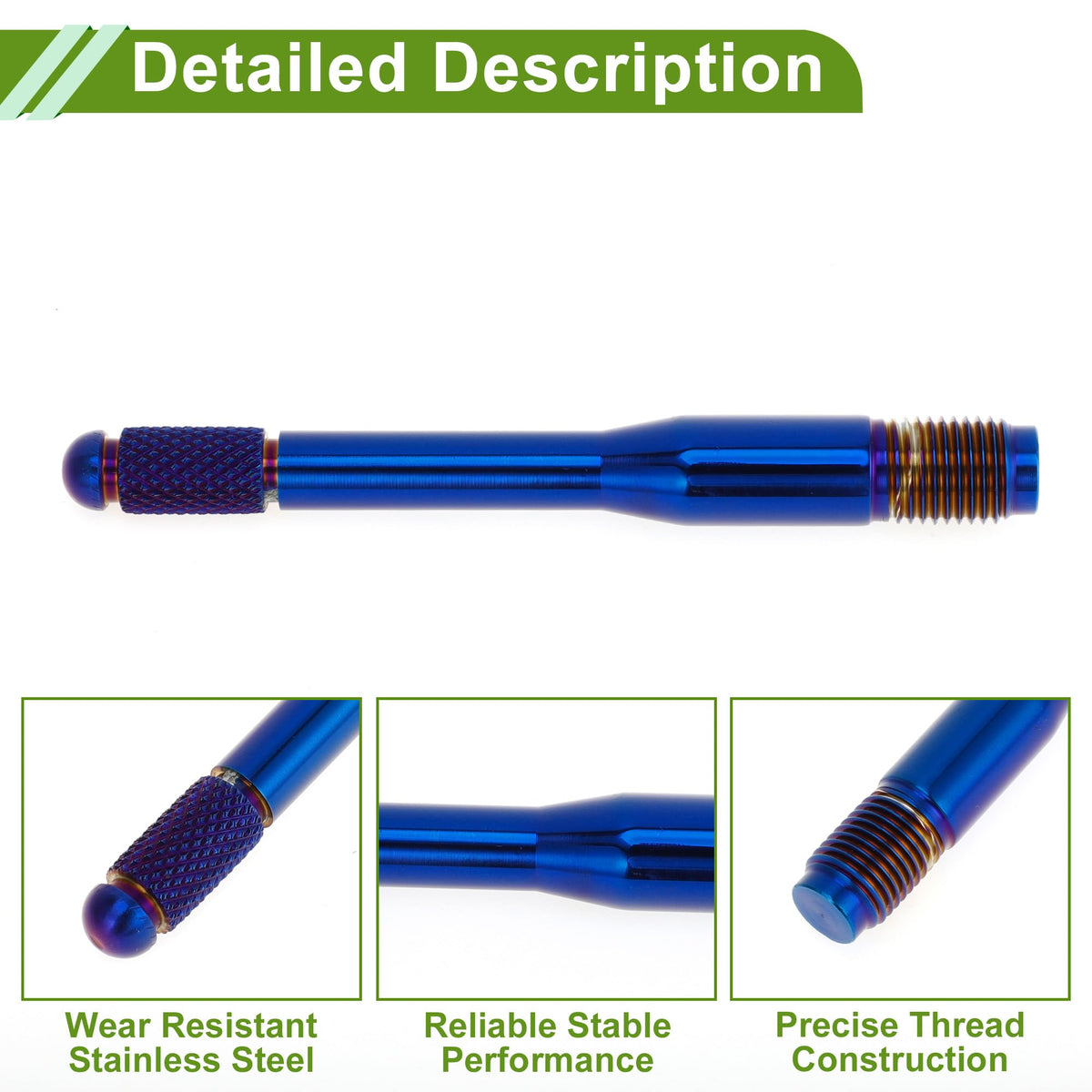 M14x1.5 120mm Stainless Steel Wheel Alignment Pin A40673