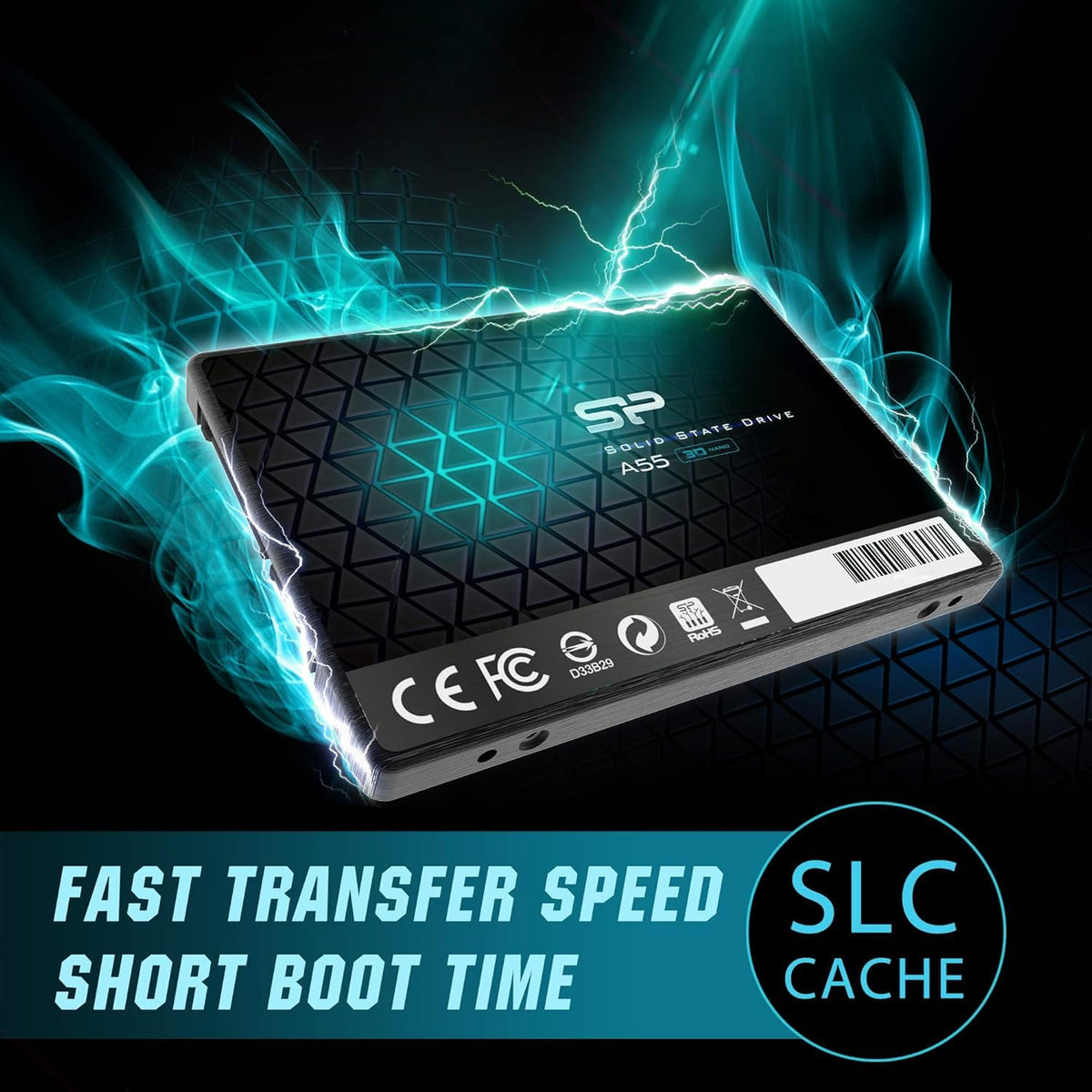 1TB 3D NAND SATA III 2.5" Internal Solid State Drive G462