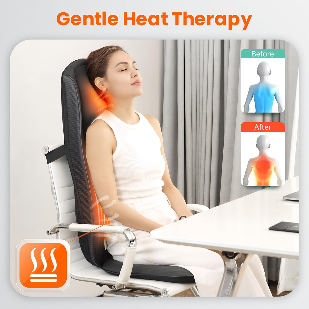 Shiatsu Neck Back Massager with Heat B389364